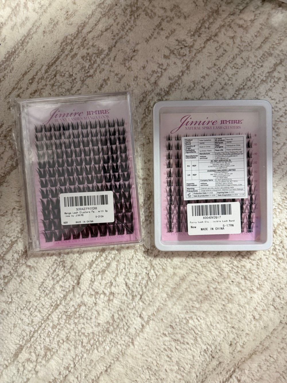 Individual Cluster Eyelashes - Black
